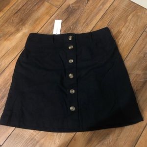 AE A-line Black Skirt